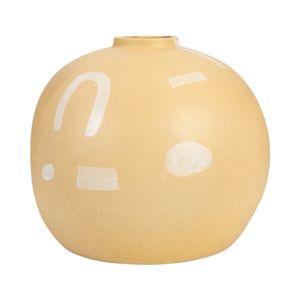 TIPTONTON YELLOW VASE 9 (IN) 1