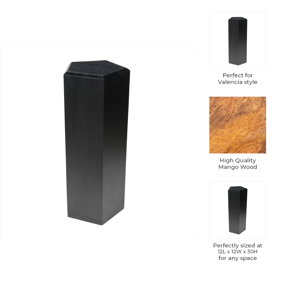 CADENSIDE BLACK TABLE 30 (IN)