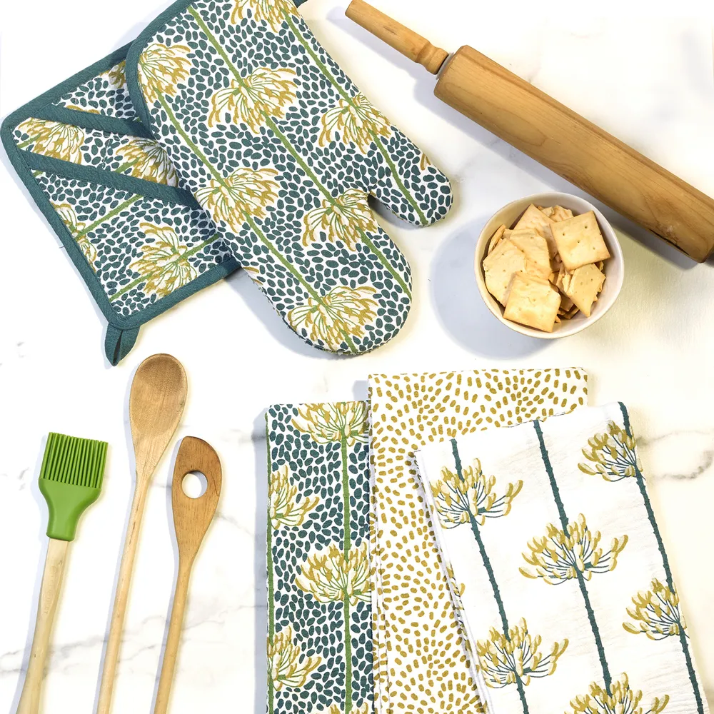 Meadow Oven Mitt Pot Holder (set of 2)