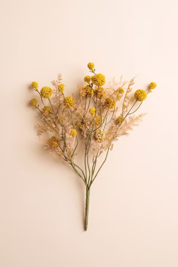 Artificial Yellow Melaleuca Spray