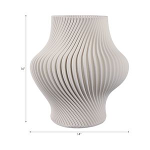 HARDENFIELD IVORY VASE 14 (IN) 9