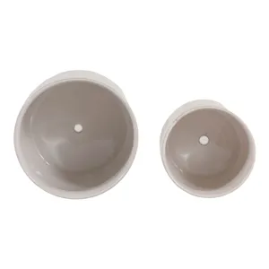 DUNRUN SET OF 2 IVORY PLANTER 7 (IN) 8