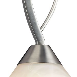 Elysburg 7'' Wide 1-Light Mini Pendant - Satin Nickel 3