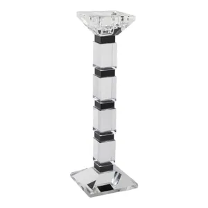 DALEYBROOK CLEAR CANDLE HOLDER 12 (IN) 4