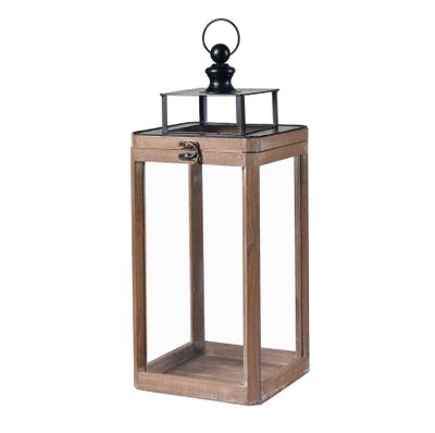 Dowd Lantern - Set of 2 Brown
