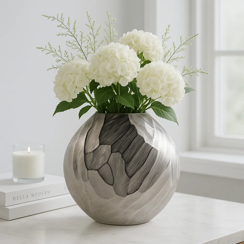 ARLENCLIFF SILVER VASE 11 (IN)