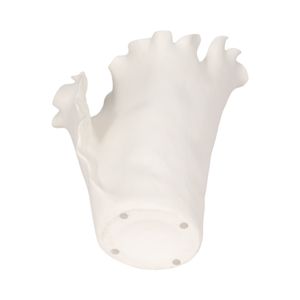 WESTONHOLM WHITE VASE 16 (IN) 9
