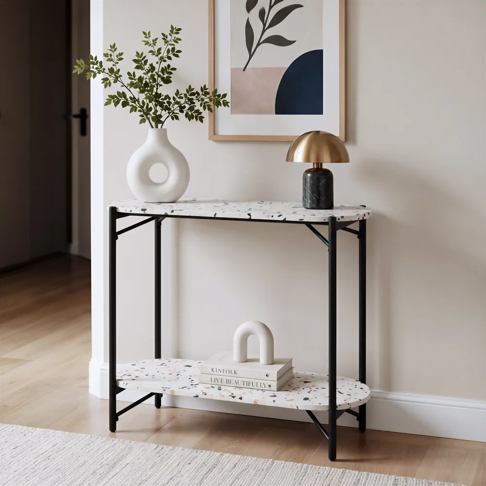 Tuxedo Console Table Multicolor