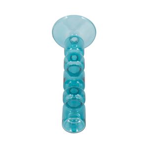 ISLE BLUE CANDLE HOLDER 10 (IN) 6