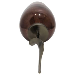 GUNNARGROVE GRAY GLASS VASE 33 (IN) 5