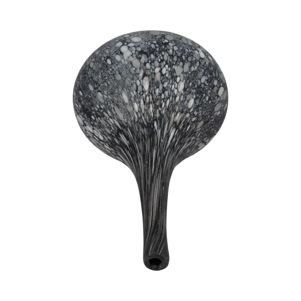 DOUGALROSE GRAY GLASS VASE 15 (IN)