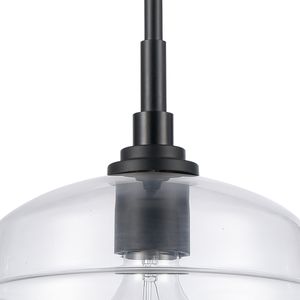 Boyer 11'' Wide 1-Light Mini Pendant - Matte Black 3