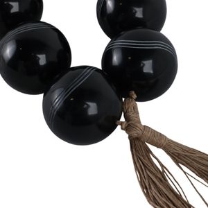 GORDONSTONE BLACK BEAD 3 (IN) 6