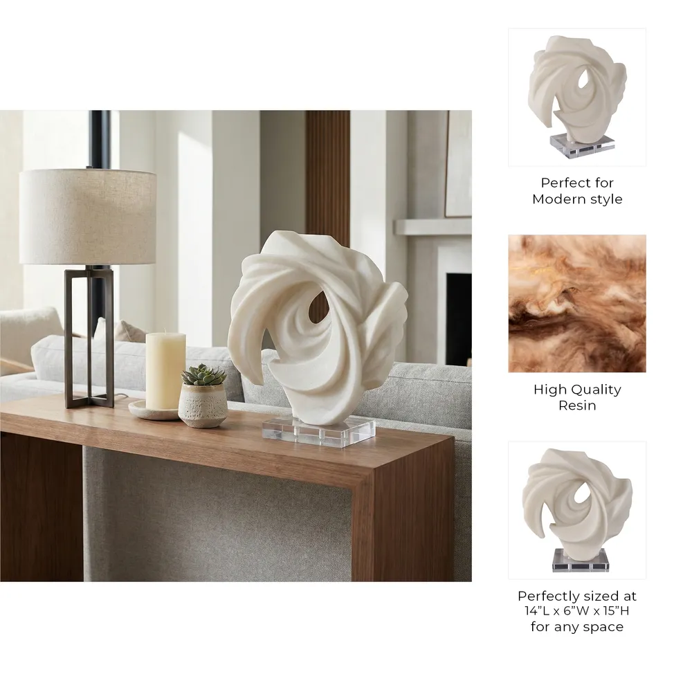 FALTONWICK WHITE DECOR 15 (IN)
