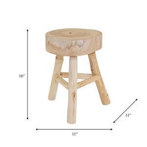 MARCWELL IVORY STOOL 16 (IN) 9