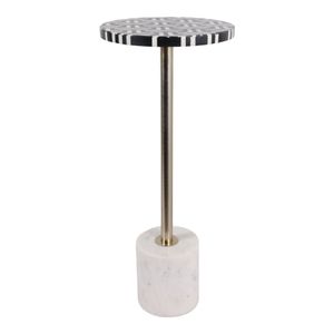 DERMOTMOOR WHITE TABLE 25 (IN) 3