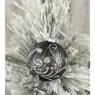 Black Licorice Ornament 3.9x3.9in