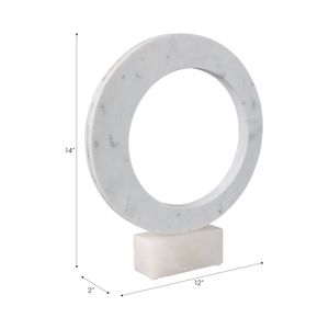 PAGEMORE WHITE DECOR 14 (IN) 9