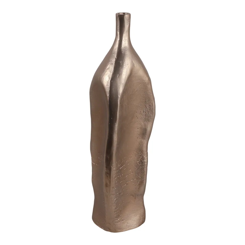 SAGEBEACH GOLD VASE 24 (IN)