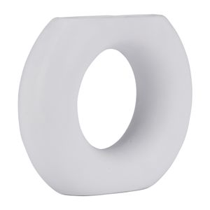 HANNAHLAND WHITE VASE 5 (IN) 4