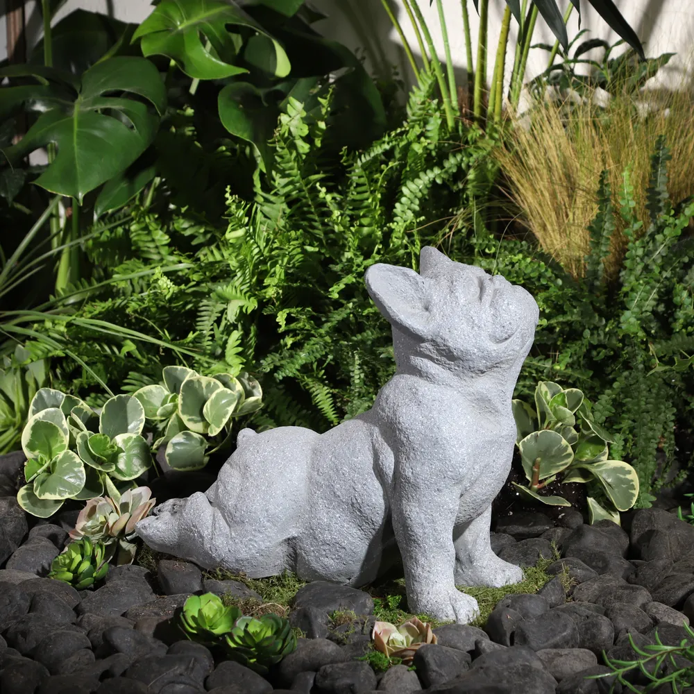 ROSEROSE GRAY GARDEN STATUARY 12 (IN)