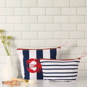 Lobster Club Essential Canvas Pouch Set of 2 2