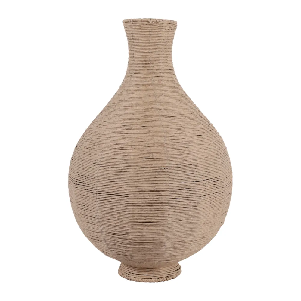 TANNERRIDGE BROWN VASE 25 (IN)