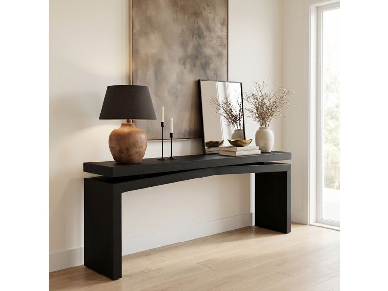 Faelar Console Table Black 2
