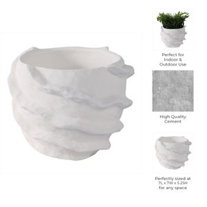 TARYNOAK WHITE PLANTER 6 (IN) 10