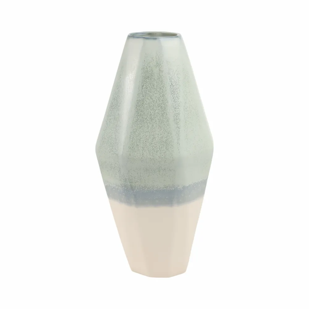 ROMANROSE BLUE VASE 18 (IN)