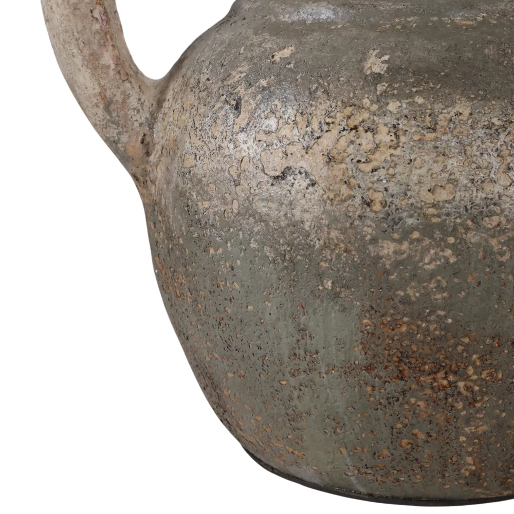 SHERMANGROVE IVORY VASE 9 (IN)