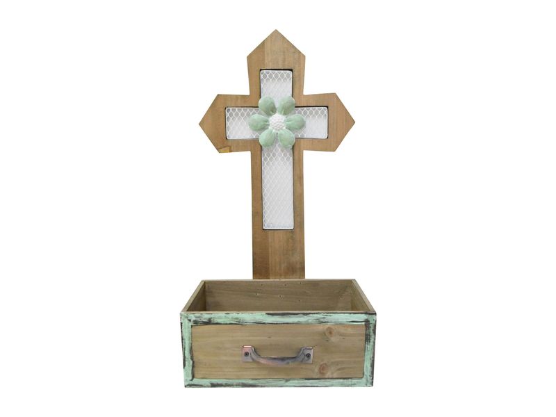WOODEN FLOWER PLANTER 1