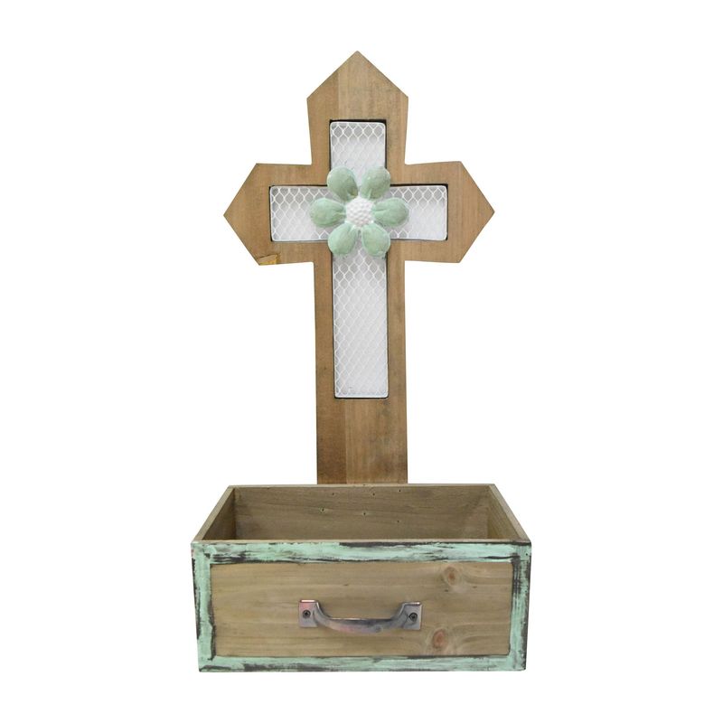 WOODEN FLOWER PLANTER