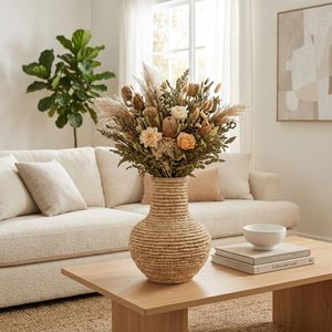 SLATERWOOD TAN VASE 16 (IN) 2