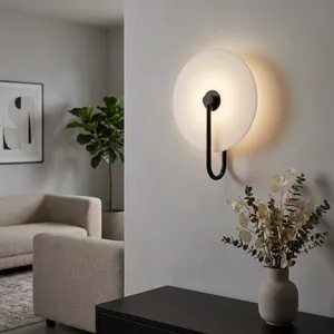 HARPERSIDE WHITE SCONCE 12 (IN) 2