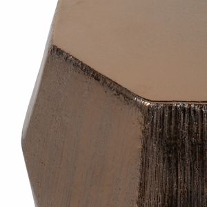 CHATHAMBROOK BRONZE GARDEN STOOL 20 (IN) 6