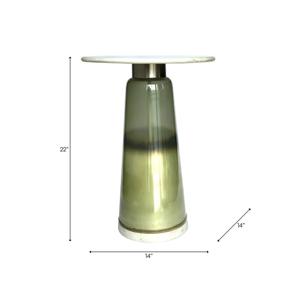 SOLPORT GREEN TABLE 22 (IN)