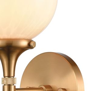 Beverly Hills 15'' High 1-Light Sconce - Satin Brass 3