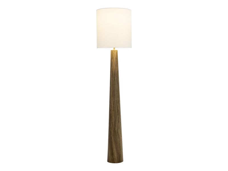 Woonari Solar Floor Lamp Brown 4