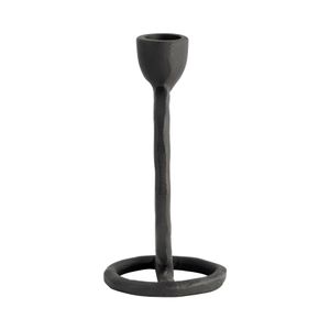 EDMONDMORE BLACK CANDLE HOLDER 7 (IN) 4