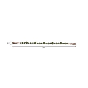 LAWSONCROSS GREEN BEAD 3 (IN) 8