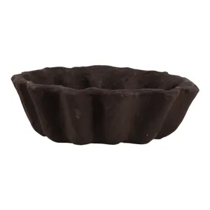 HADFIELDOAK BROWN BOWL 4 (IN) 1