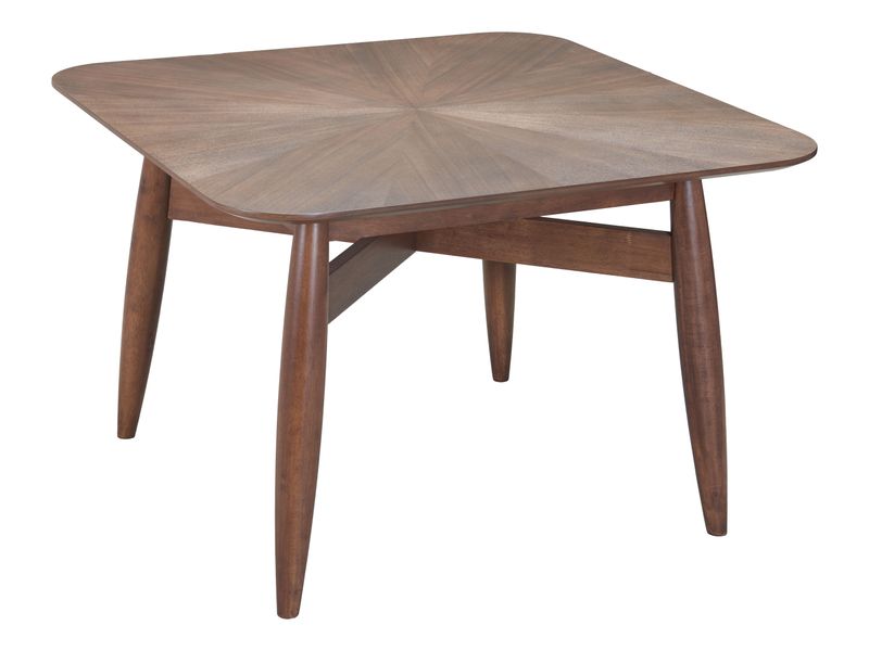Silea Square Dining Table Espresso 5