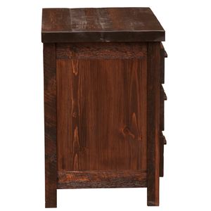 WoodShop XL Three Drawer Nightstand - Hardware Choice:  TBD 5