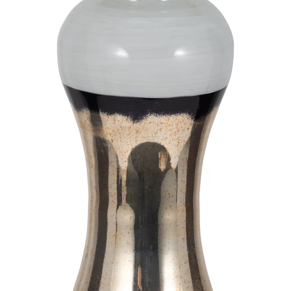 AIDENFIELD WHITE CANDLE HOLDER 26 (IN)