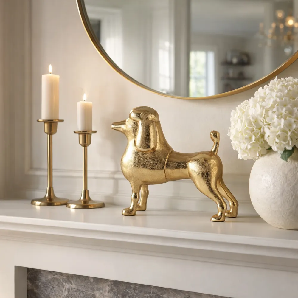 HANLEYPARK GOLD DECOR 10 (IN)