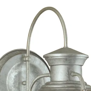 Budapest 12.5'' High 1-Light Outdoor Sconce - Galvanized 3