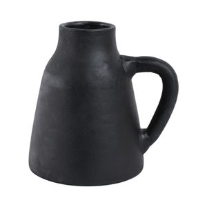 SHERMANCLIFF BLACK VASE 9 (IN) 1