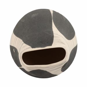 HESTONHAM BLACK VASE 15 (IN) 7