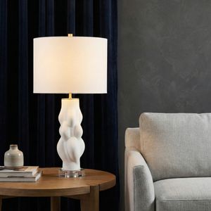 REGANPARK WHITE LAMP 26 (IN) 9